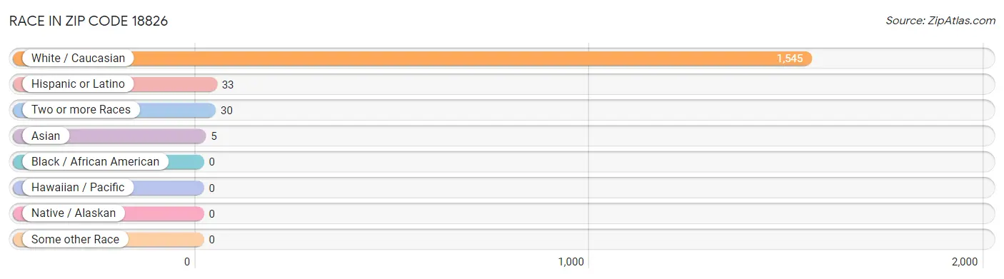 Race in Zip Code 18826