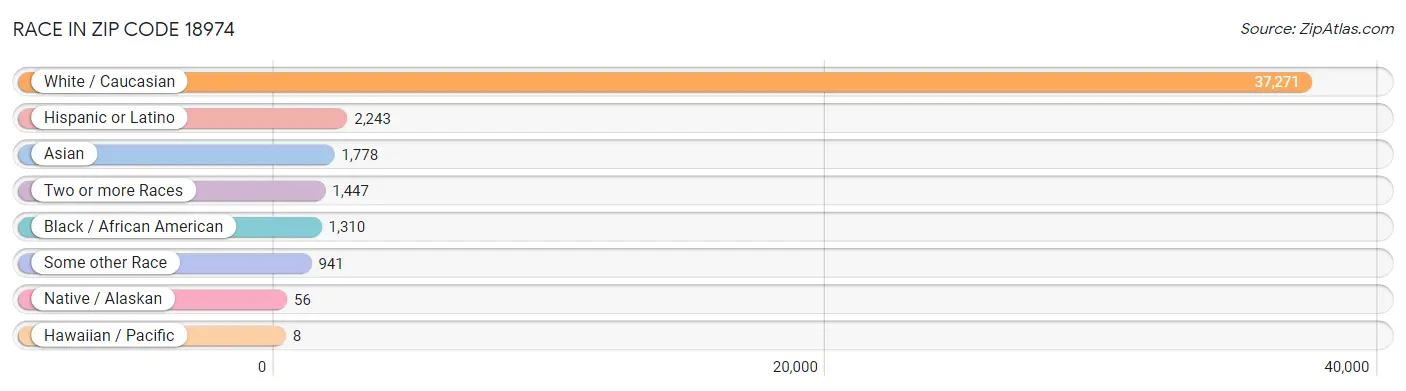 Race in Zip Code 18974