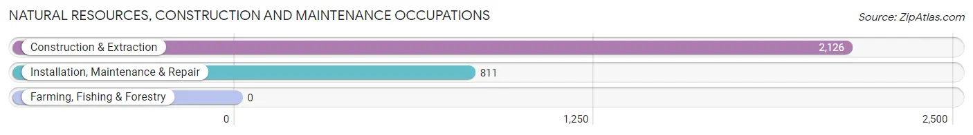 Natural Resources, Construction and Maintenance Occupations in Zip Code 20744