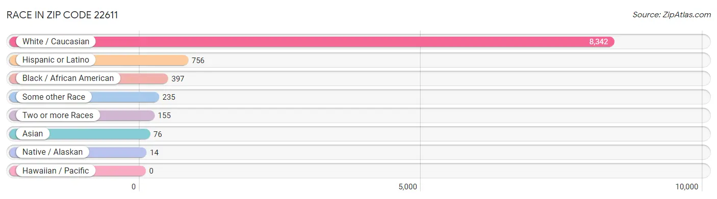 Race in Zip Code 22611