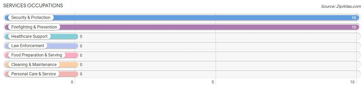 Services Occupations in Zip Code 23337