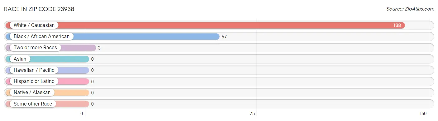 Race in Zip Code 23938