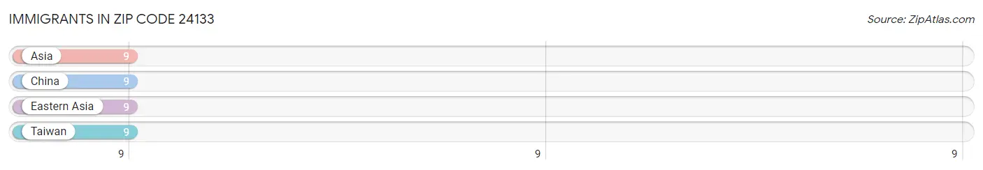 Immigrants in Zip Code 24133