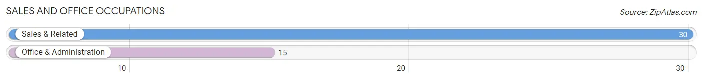 Sales and Office Occupations in Zip Code 25958