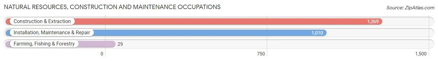 Natural Resources, Construction and Maintenance Occupations in Zip Code 27217