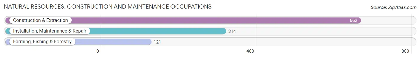 Natural Resources, Construction and Maintenance Occupations in Zip Code 27524