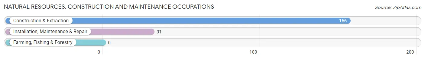 Natural Resources, Construction and Maintenance Occupations in Zip Code 27571