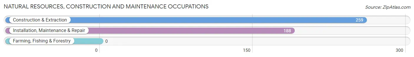 Natural Resources, Construction and Maintenance Occupations in Zip Code 27607