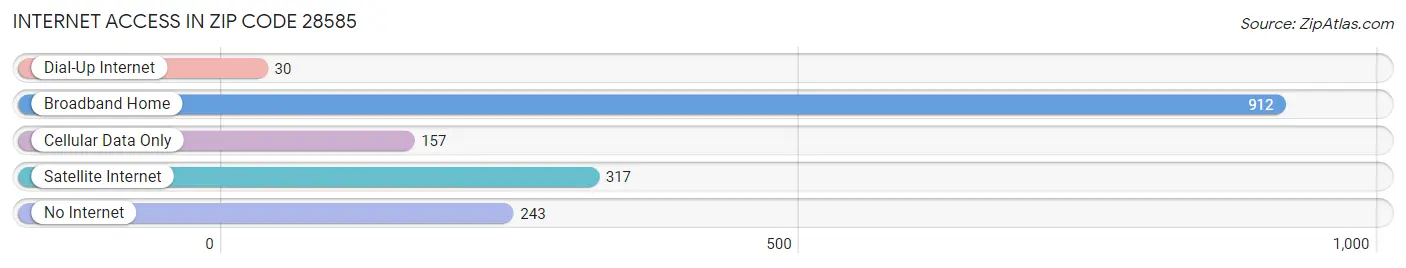 Internet Access in Zip Code 28585