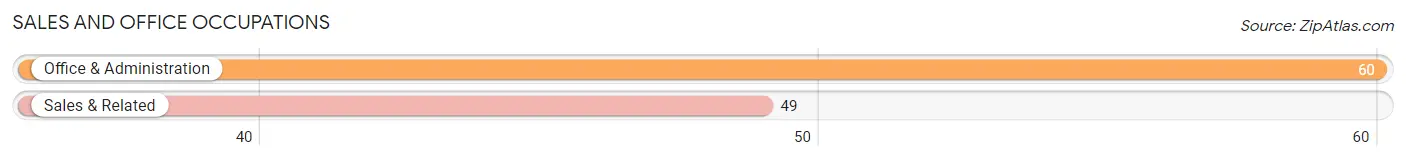 Sales and Office Occupations in Zip Code 28781