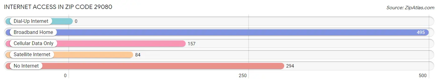 Internet Access in Zip Code 29080