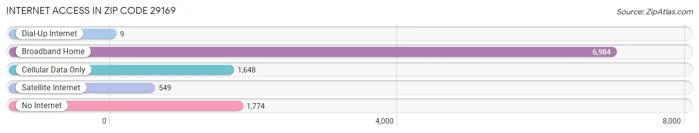 Internet Access in Zip Code 29169