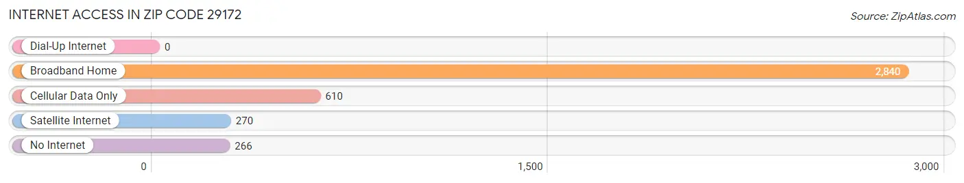 Internet Access in Zip Code 29172