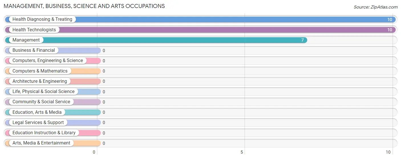 Management, Business, Science and Arts Occupations in Zip Code 29545