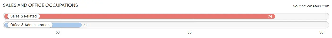 Sales and Office Occupations in Zip Code 29545