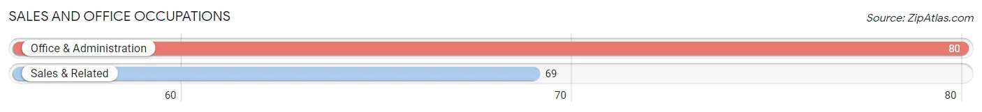 Sales and Office Occupations in Zip Code 29742