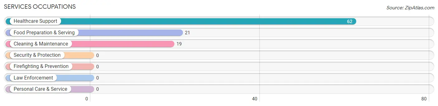 Services Occupations in Zip Code 29922