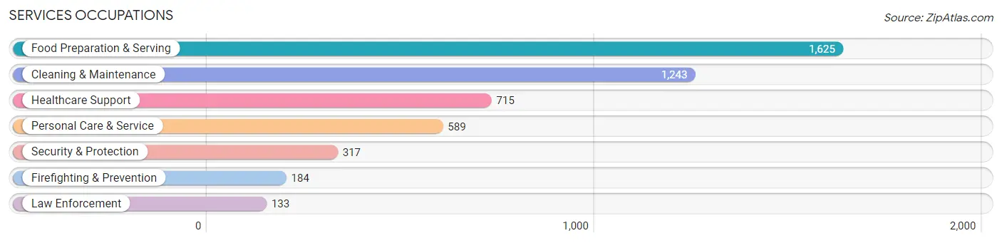 Services Occupations in Zip Code 30067