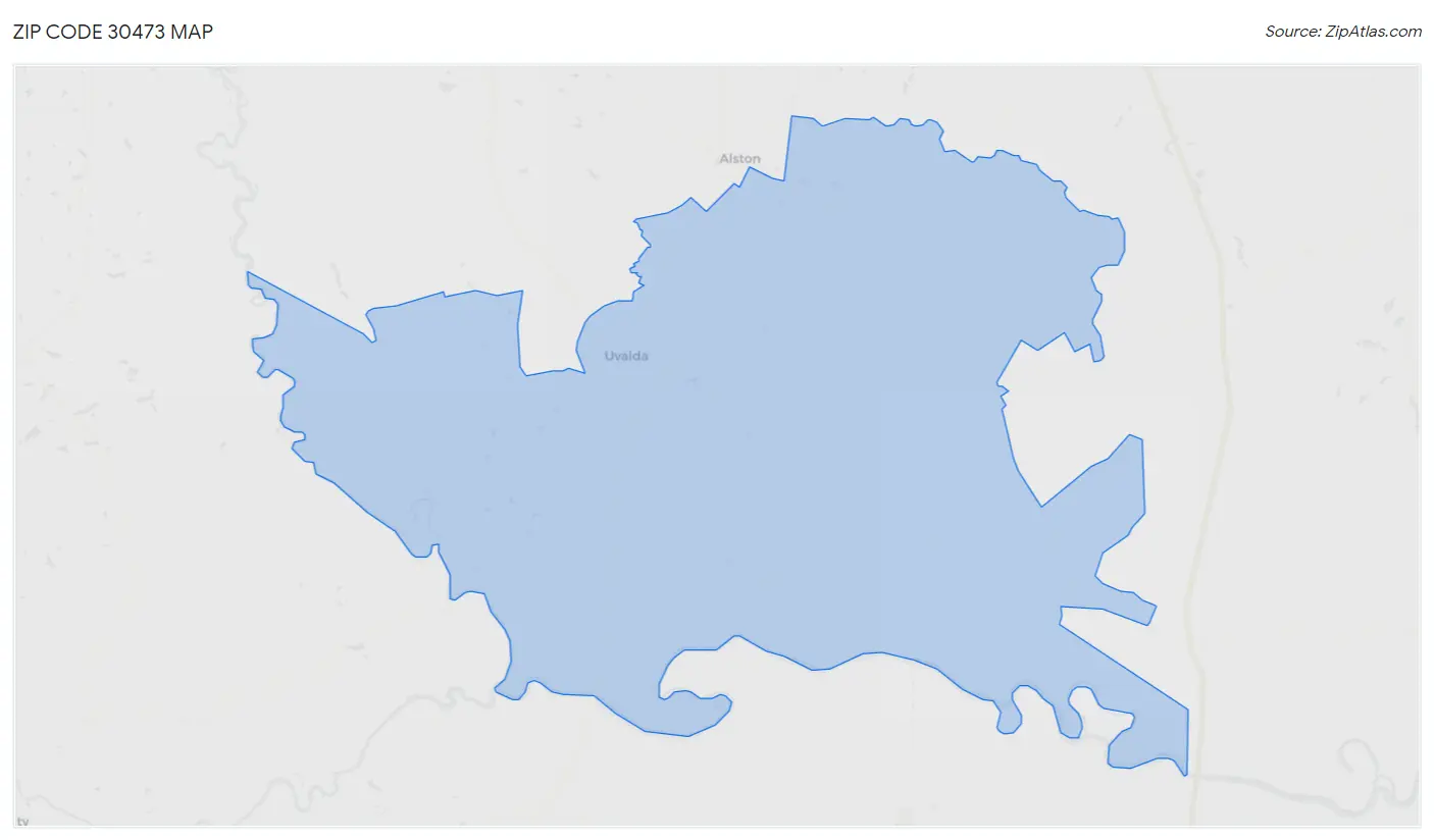 Zip Code 30473 Map