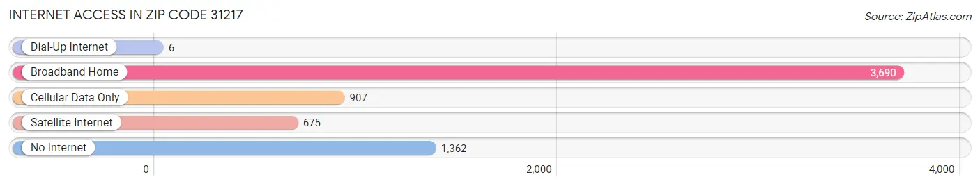 Internet Access in Zip Code 31217