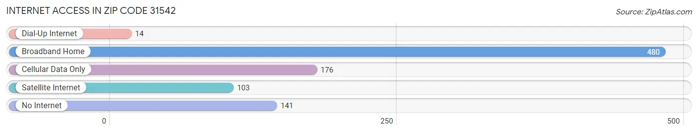 Internet Access in Zip Code 31542