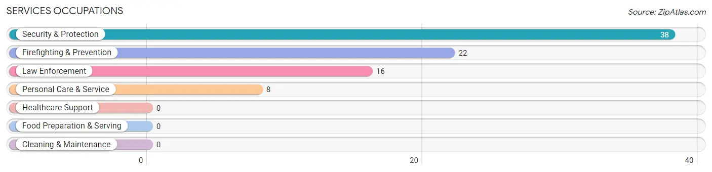 Services Occupations in Zip Code 31550