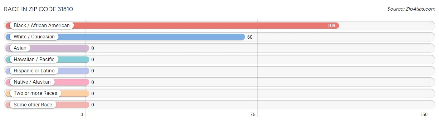 Race in Zip Code 31810