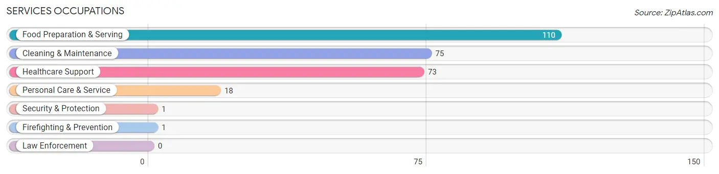 Services Occupations in Zip Code 32963