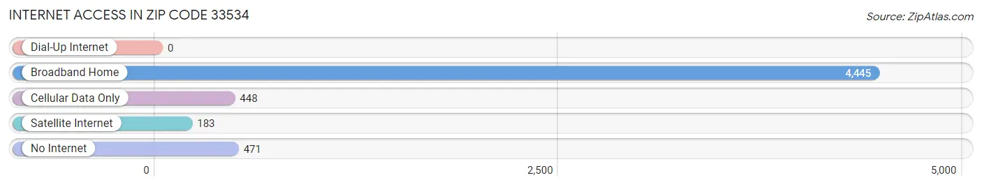 Internet Access in Zip Code 33534