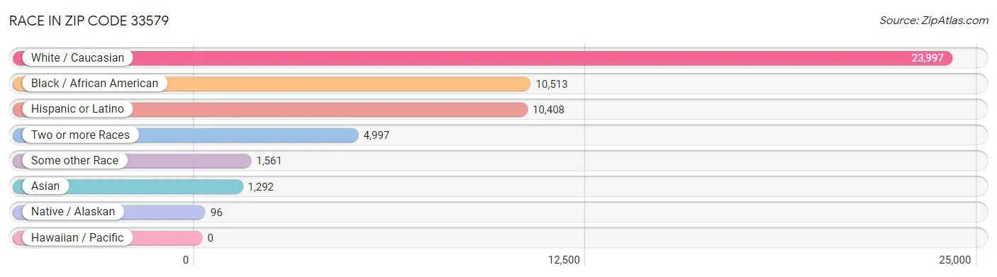 Race in Zip Code 33579