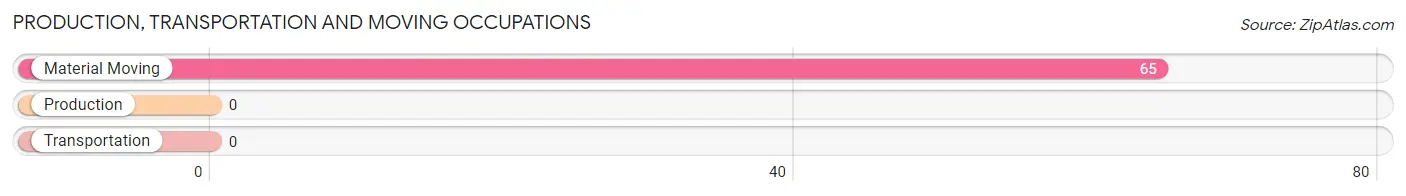 Production, Transportation and Moving Occupations in Zip Code 34268