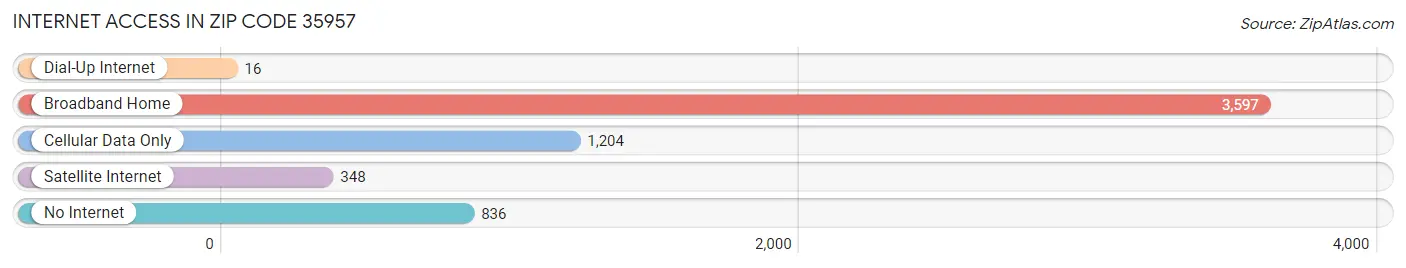 Internet Access in Zip Code 35957