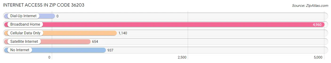 Internet Access in Zip Code 36203