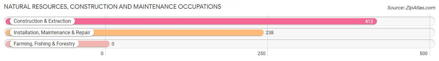 Natural Resources, Construction and Maintenance Occupations in Zip Code 36551