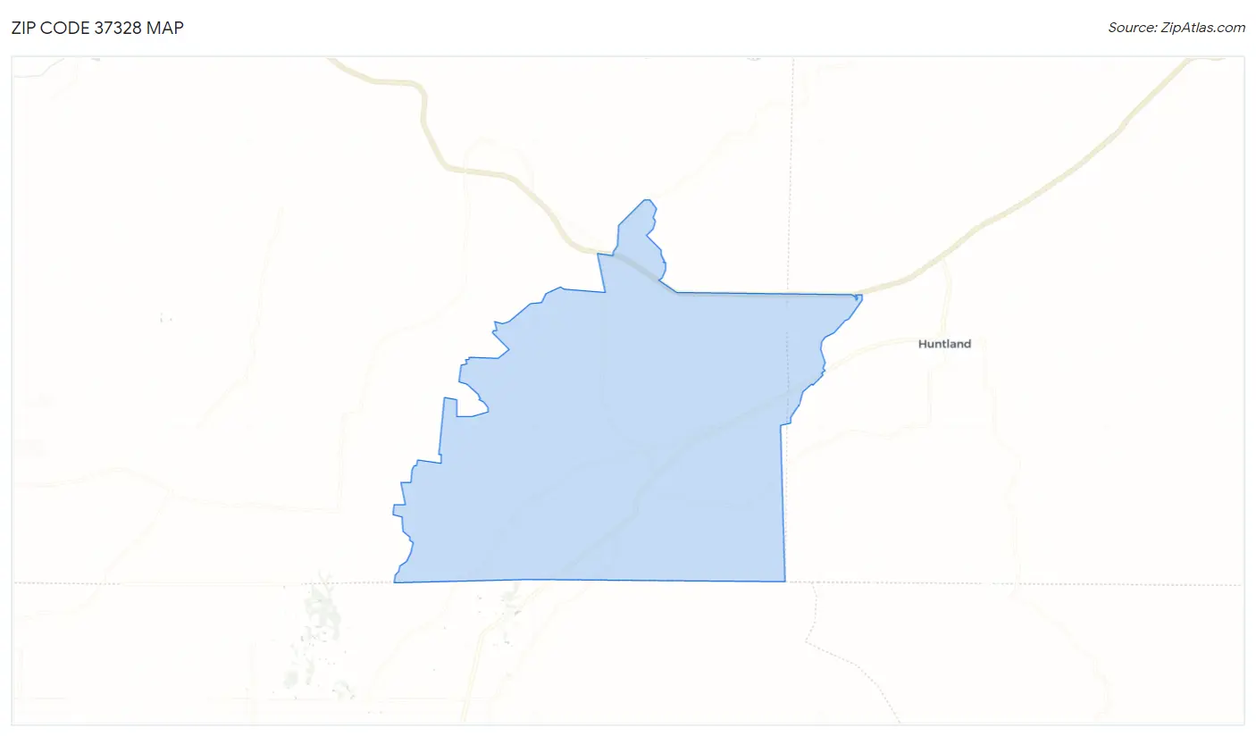 Zip Code 37328 Map