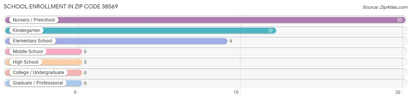 School Enrollment in Zip Code 38569