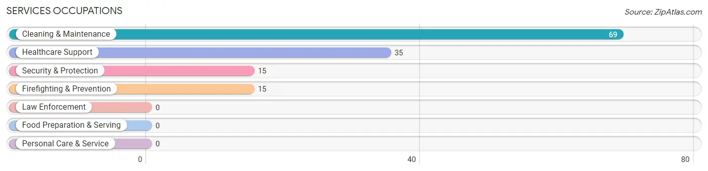 Services Occupations in Zip Code 39082