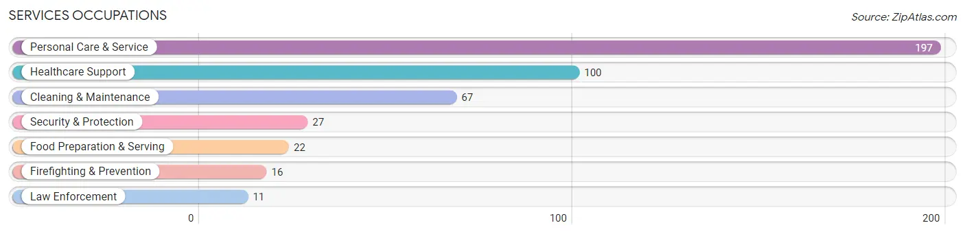 Services Occupations in Zip Code 39325