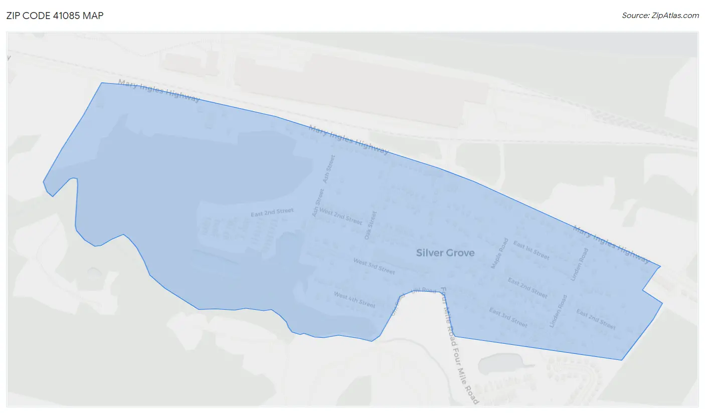 Zip Code 41085 Map