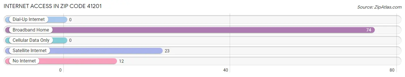 Internet Access in Zip Code 41201