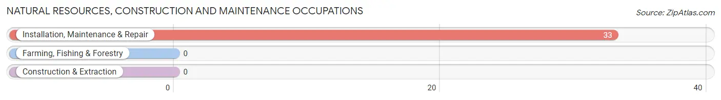 Natural Resources, Construction and Maintenance Occupations in Zip Code 41538