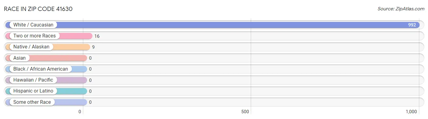 Race in Zip Code 41630