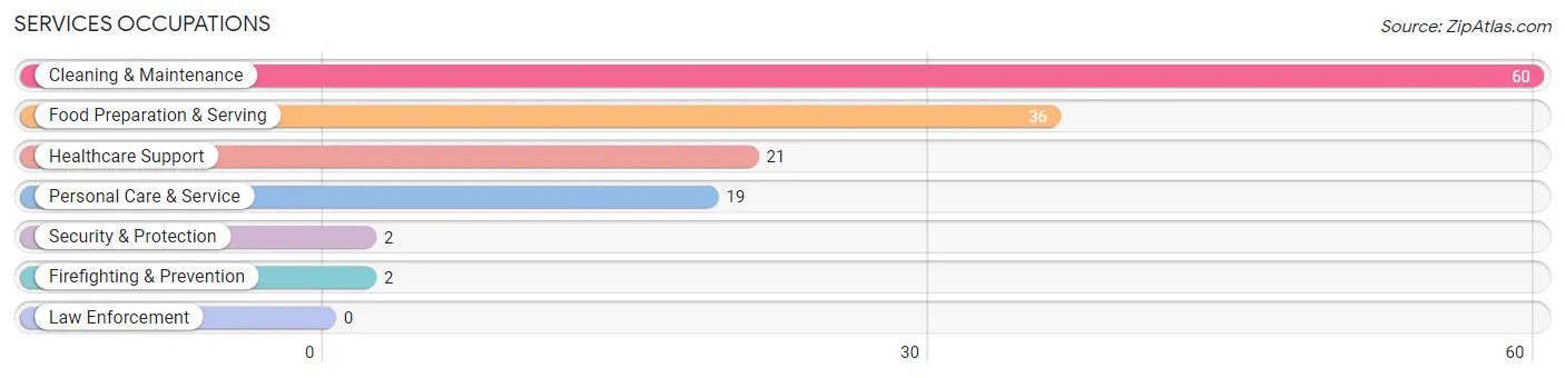 Services Occupations in Zip Code 42234