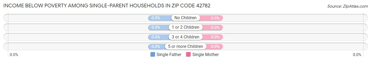 Income Below Poverty Among Single-Parent Households in Zip Code 42782