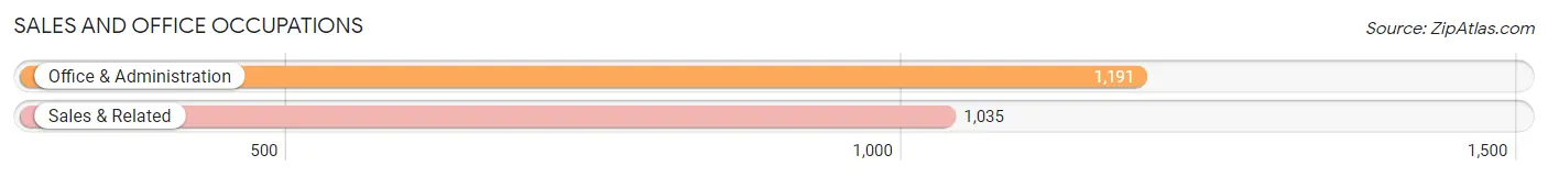 Sales and Office Occupations in Zip Code 43113