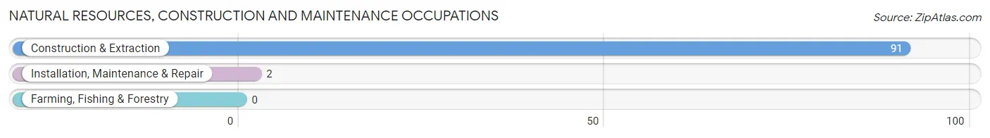 Natural Resources, Construction and Maintenance Occupations in Zip Code 43332