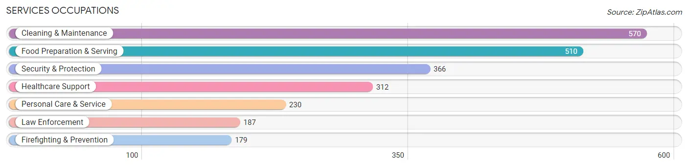 Services Occupations in Zip Code 44144