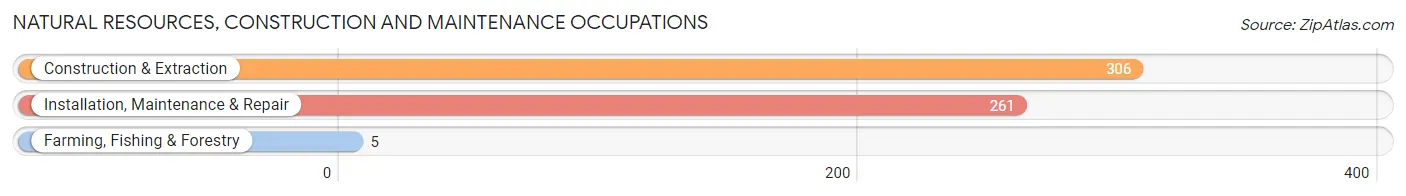 Natural Resources, Construction and Maintenance Occupations in Zip Code 44406