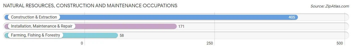 Natural Resources, Construction and Maintenance Occupations in Zip Code 44511