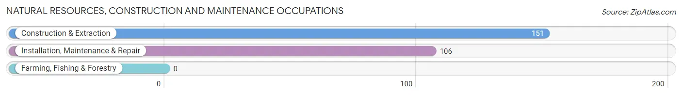 Natural Resources, Construction and Maintenance Occupations in Zip Code 44721